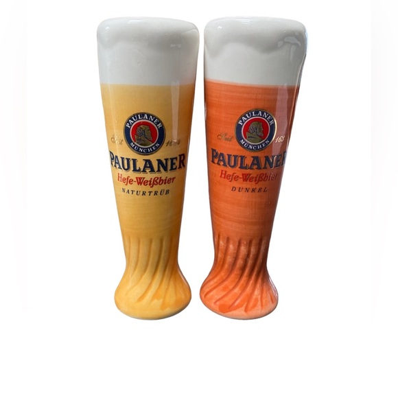 Rare Vintage ‘Paulaner’ Salt & Pepper Set - Picture 1 of 5